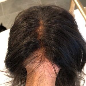 REAL HUMAN HAIR STRAIGHT GLUELESS WIG